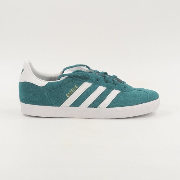 adidas gazelle silver green womens adidas Gazelle 85 (Pink Fusion/Cloud White/Gold Metallic) main image 0